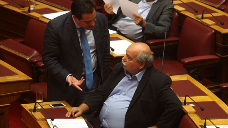 Σφοδρή αντιπαράθεση Γεωργιάδη – Βούτση για τις μονομερείς ενέργειες Σφοδρή αντιπαράθεση Γεωργιάδη – Βούτση για τις μονομερείς ενέργειες